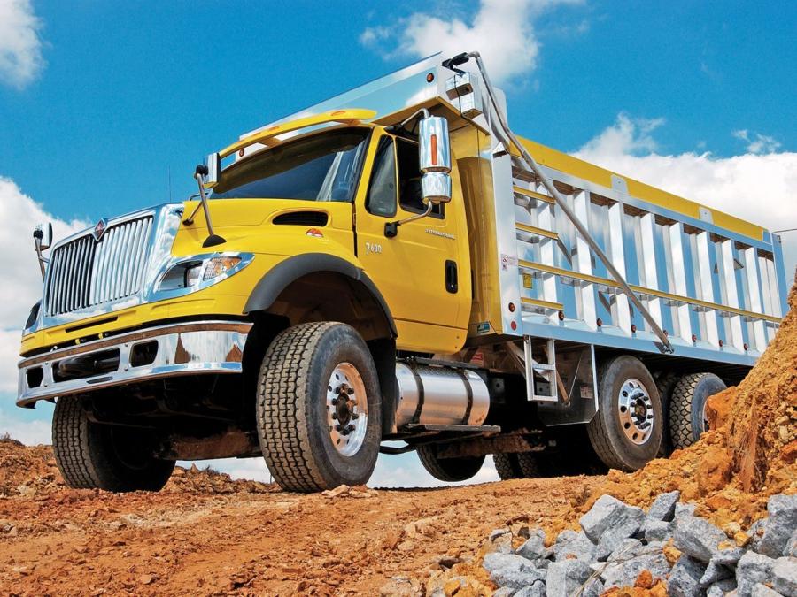  International 7600 Dump Truck 2005 года  (фото 1 из 1)